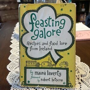 VINTAGE COOKBOOK FEASTING GALORE RECIPES AND FOOD LORE FROM IRELAND
